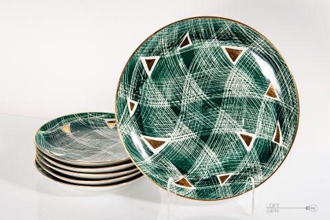 zestaw deserowy Spółdzielnia Przemysłu Ludowego i Artystycznego Kwiatogal