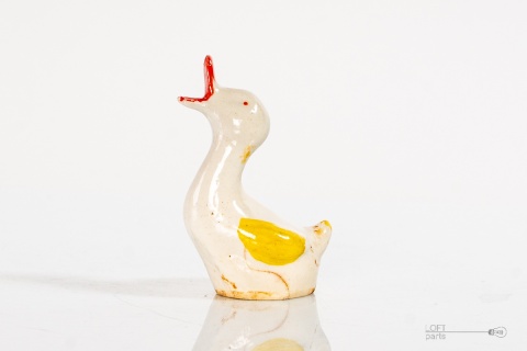 porcelanowa figurka kaczka