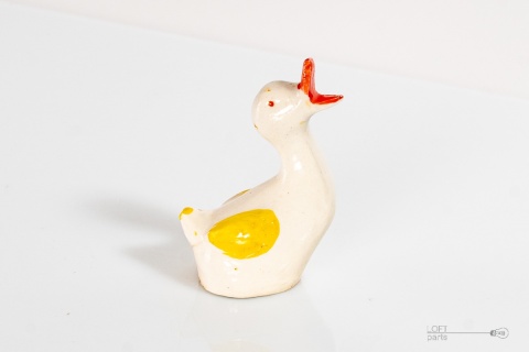 figurka kaczka chodzież