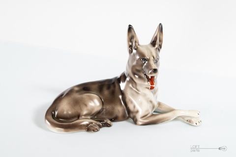 figurka owczarek fabryka porcelany wałbrzych