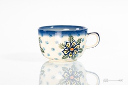 cup artistic ceramics wiza Bolesławiec