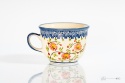 cup artistic ceramics wiza Bolesławiec