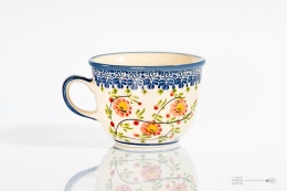 cup artistic ceramics wiza Bolesławiec