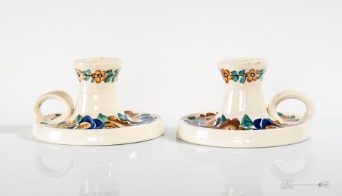 komplet kaganków zakłady fajansu włocławek