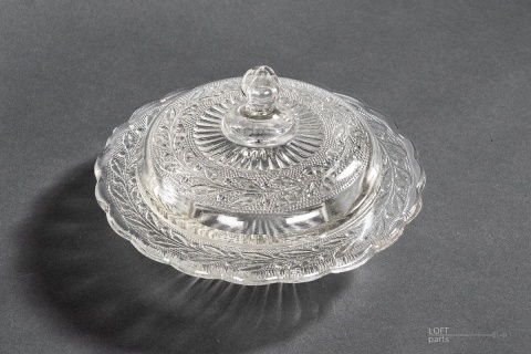 butter churn H12-35 GLASSWORKS hortensja