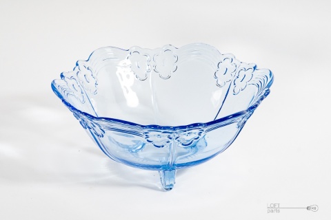Blue Glass Bowl