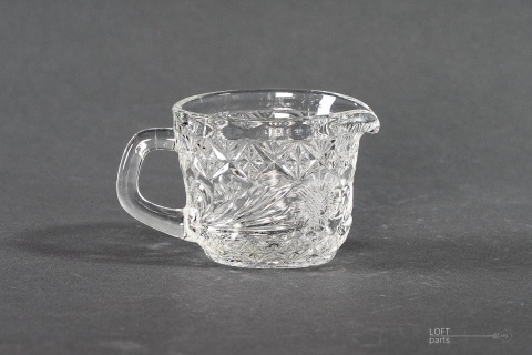 milk jug glassworks Ząbkowice