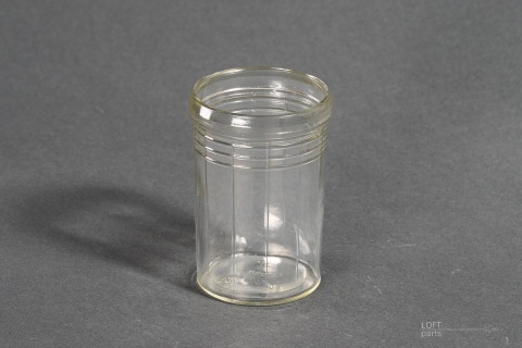 szklana musztardówka