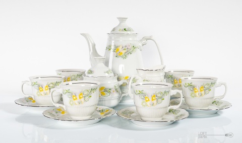 serwis do kawy porcelana włocławek