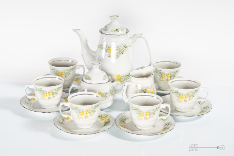 zestaw do kawy porcelana włocławek