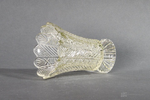 Colourless vase Ząbkowice