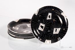 zestaw deserowy fabryka porcelany krzysztof wawel