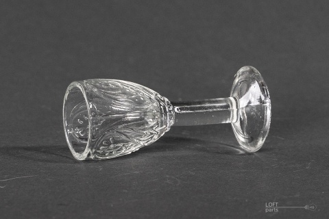 szkło przedwojenne hortensja