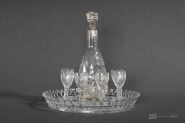 Vodka set GLASSWORKS hortensja 168