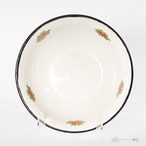 emaliowana miska prl