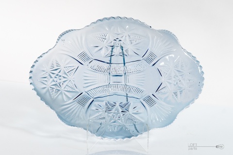 Colored glass of the People's Republic of Poland