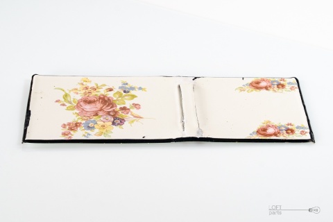 emaliowana podkładka pod kalendarz