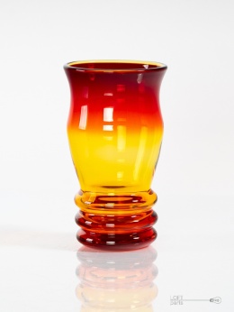 Coloured glass of the People's Republic of Poland