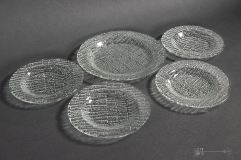 zestaw deserowy igloo huta szkła ząbkowice