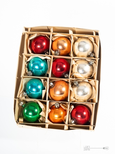 bombki choinkowe prl milicz