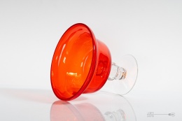 Colored glass of the People's Republic of Poland