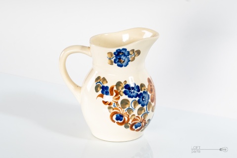 Faience jug of the People's Republic of Poland