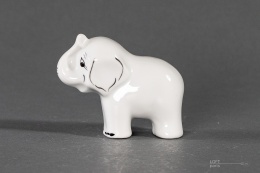 Elephant Porcelain Factory Figurine Krzysztof