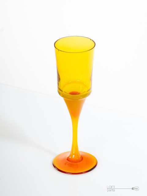 Colored glass of the People's Republic of Poland