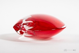 Oil lamp Krosno Glassworks