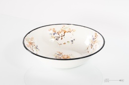 emaliowana miska prl