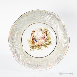 Irized porcelain bowl Bogucice