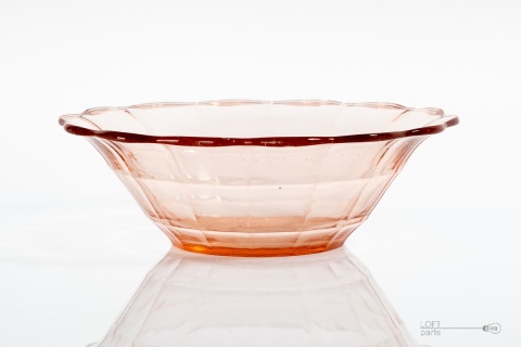 rozalinowa misa vintage