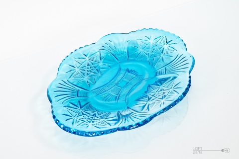 Colored glass of the People's Republic of Poland