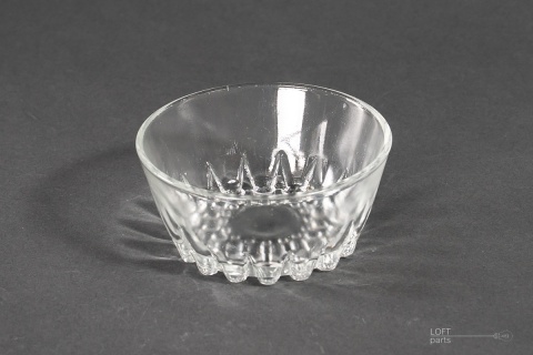 salaterka krople rosy huta szkła ząbkowice