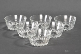 salad bowls dew drops glassworks ząbkowice