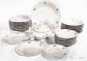 zestaw obiadowy na 12 osób porcelana krzysztof