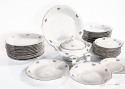 serwis obiadowy na 12 osób porcelana wawel
