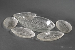 Asteroid plates Glassworks Ząbkowice