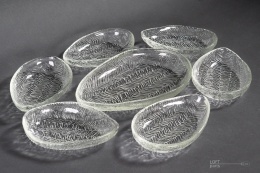 Herring plates set herringbone Jan Sylwester Drost