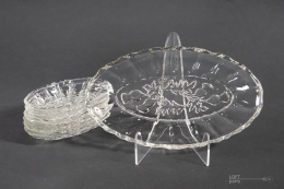 SET OF HERRING plates THISTLES ZĄBKOWICE