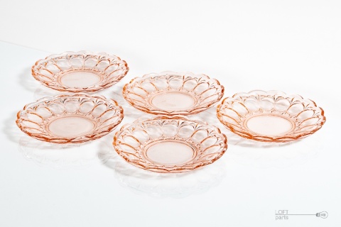 talerzyki deserowe vintage