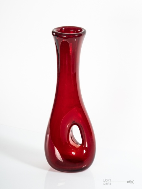 Colored glass of the People's Republic of Poland