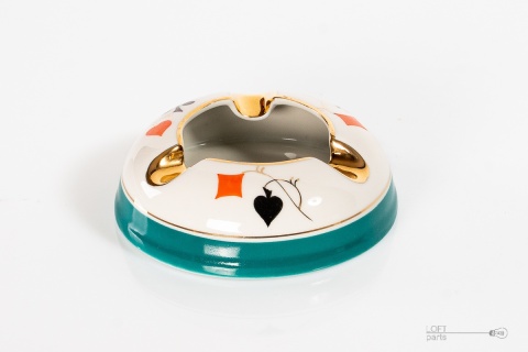 popielniczka brydżowa ćmielów