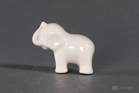Porcelain figurine elephant of the People's Republic of Poland