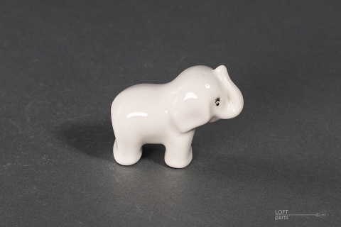 Elephant Porcelain Figurine Krzysztof