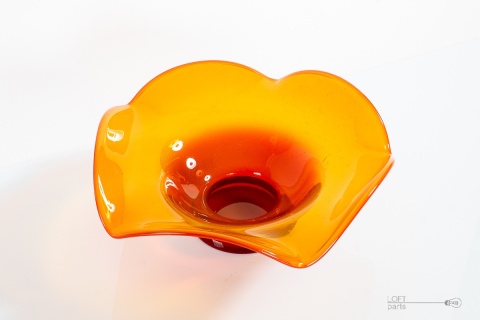 platter silesia rustica glassworks ząbkowiceglassworks