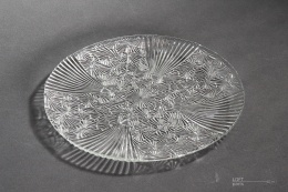 patera wachlarze huta szkła ząbkowice