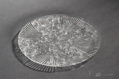 patera wachlarze huta szkła ząbkowice