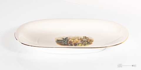 porcelana z myśliwskim motywem