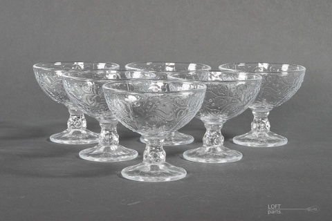 pucharki kaszmir huta szkłą ząbkowice